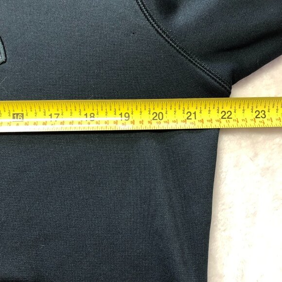 Under Armour Black & Grey Cold Gear Kangaroo Hoodie Size Men's Medium - Picture 10 of 13